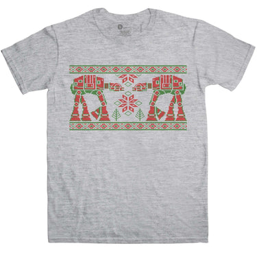 Knitted Jumper Style Snow Walkers Alt Colours Unisex T-Shirt 8Ball